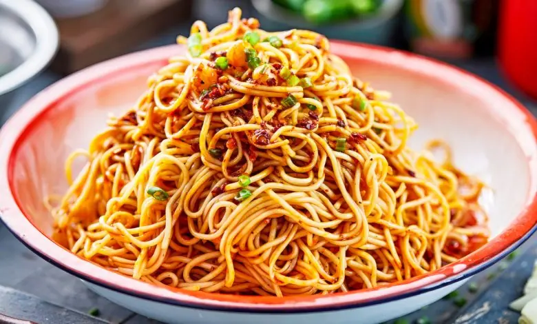 Čínské nudle Liang Mian