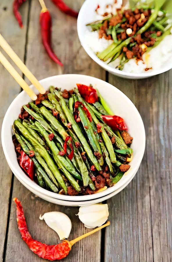 Sichuan Green Beans
